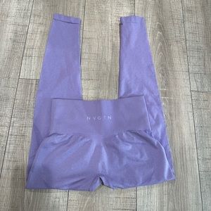 NVGTN Lilac Contour Seamless Leggings Size S